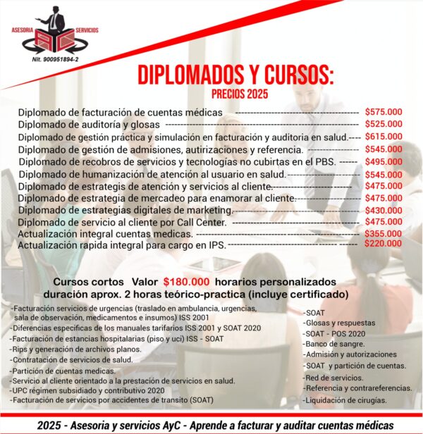 Diplomado ADMISIONES Y AUTORIZACIONES
