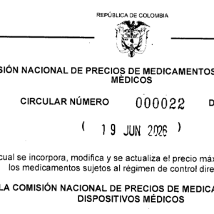 Circular 022 de 2026 en Excel